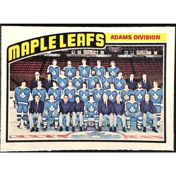 1976-77 O-PEE-CHEE TORONTO MAPLE LEAFS