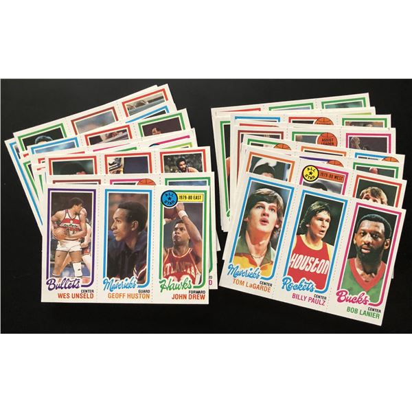 1980-81 TOPPS NBA COLLECTION - 25 CARDS