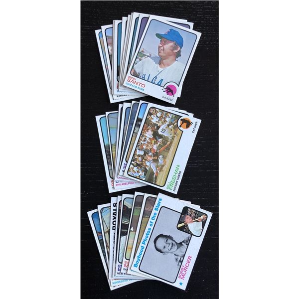 1973 TOPPS MLB COLLECTION - 25 CARDS