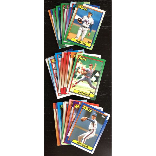 1990 TOPPS MLB COLLECTION - 25 CARDS