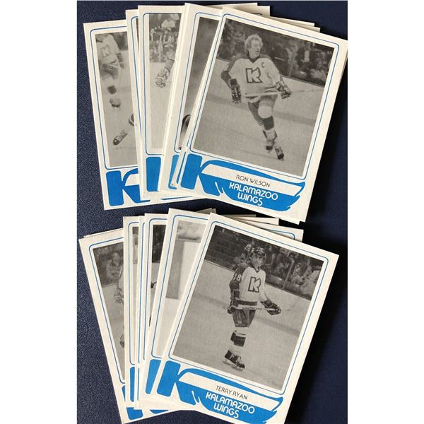 1977-78 KALAMAZOO WINGS (IHL) POLICE SET