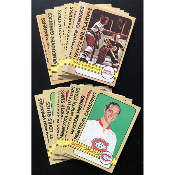 1972-73 O-PEE-CHEE NHL COLLECTION - 25 CARDS