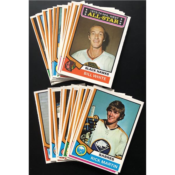 1974-75 O-PEE-CHEE NHL COLLECTION - 25 CARDS