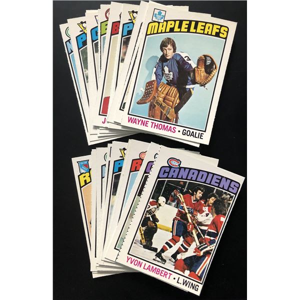 1976-77 O-PEE-CHEE NHL COLLECTION - 25 CARDS