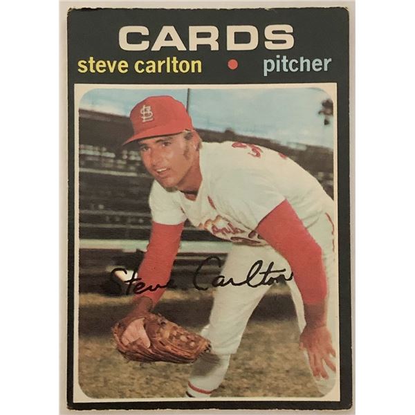 1971 O-PEE-CHEE STEVE CARLTON (HOF)