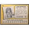 Image 2 : 1971 TOPPS HI-NUMBER SHORT PRINT LUIS APARICIO (HOF) ROOKIE CARD