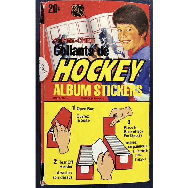 1982 O-PEE-CHEE NHL STICKERS BOX (100 packs)