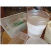 Image 8 : Multiple Wooden Coasters & Trays, Plastic Pitchers & Buckets, etc