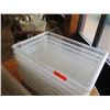 Image 8 : Multiple Plastic Food Storage Containers & Perforated Trays, Misc Sizes