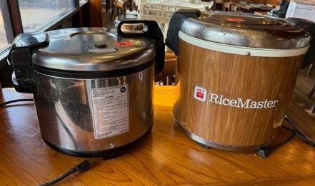 Qty 2 Commercial Rice Cookers: RiceMaster (no Insert) & Town