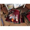 Image 8 : Metal Shelf & Contents: Paint, Joint Compound, VersaBond, Supplies, etc