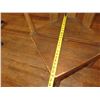Image 8 : Wooden Diamond-Shaped Chair w/ Curved Back 24" x 24" x 32"H