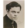 Image 1 : Orson Wells signed photo 1915-1985.