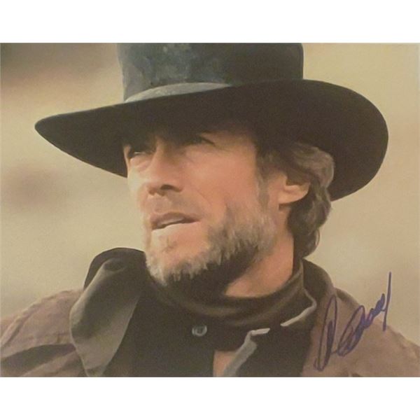 Clint Eastwood signed photograph.
