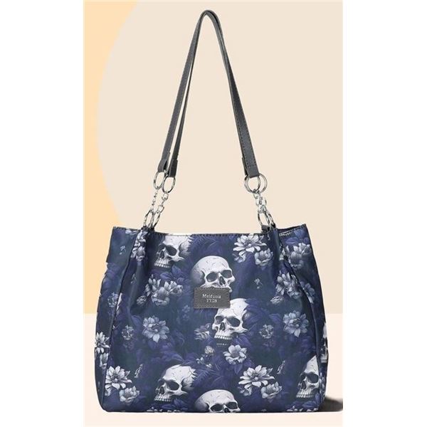Brand new Gothic waterproof shoulder bag (Blue).