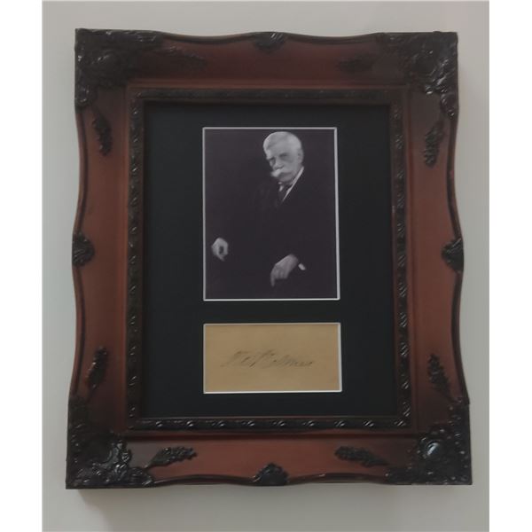 Oliver Wendell Holmes Jr signature 1841-1935