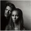 Image 1 : Photographer: Irving Penn: Iman and David Bowie, 1994.