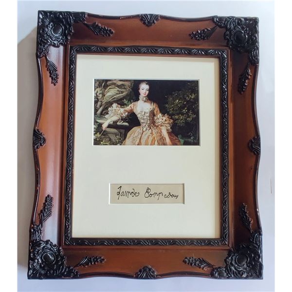 Madame De Pompadour signature (1721-1764).