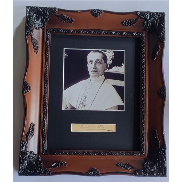 Pope Benedictus XV signed (1854-1922).