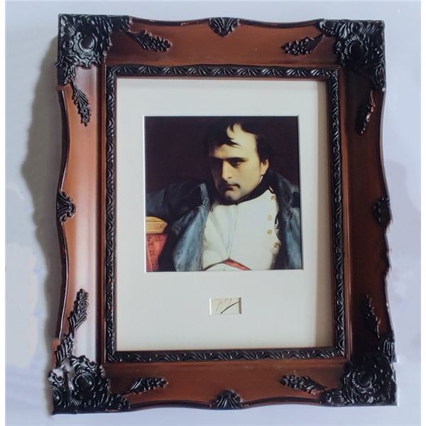 Napoleon Bonaparte signature (1769-1821).