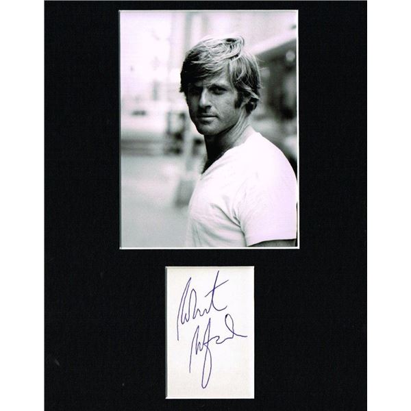 Robert Redford signature (1936-2025).
