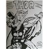 Image 1 : Jack Kirby drawing of Thor (1917-1994).