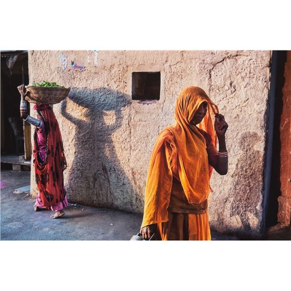 Photographer: Steve McCurry: Rajasthan Shadows, Rajasthan, India, 1983.