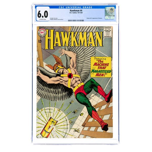 Hawkman #4 (DC, 1964) CGC FN 6.0.