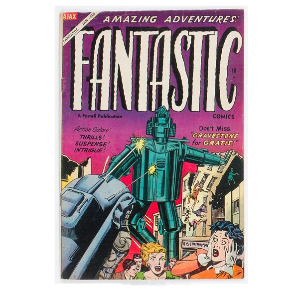 Fantastic Comics #11 (Ajax-Farrell, 1955).