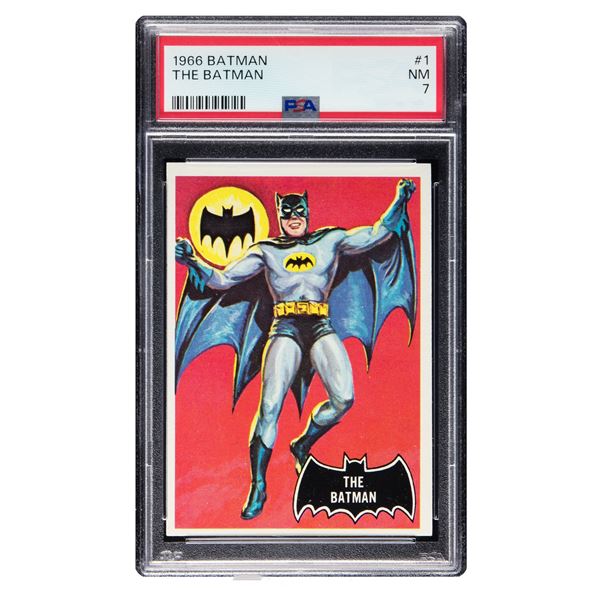 1966 Topps Batman The Batman #1 PSA NM 7
