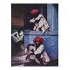 Image 1 : Photographer: Steve McCurry signed - Three Men on the Steps, Jodhpur, India photo.
