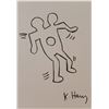 Image 1 : Keith Haring Jigsaw man drawing.