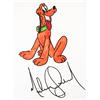 Image 1 : Michael Jackson's drawing of Disney's pluto.