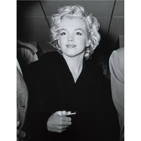 Marilyn Monroe limited edition black and white photograph.