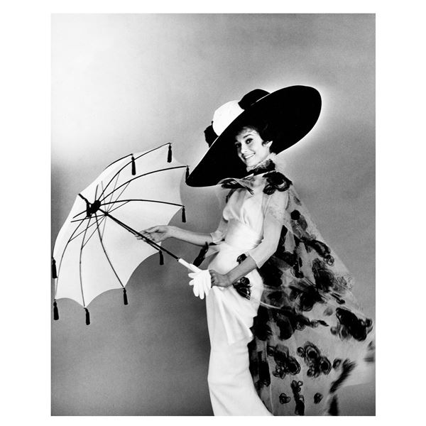 Audrey Hepburn Personally Owned Photo from My Fair Lady by Cecil Beaton.