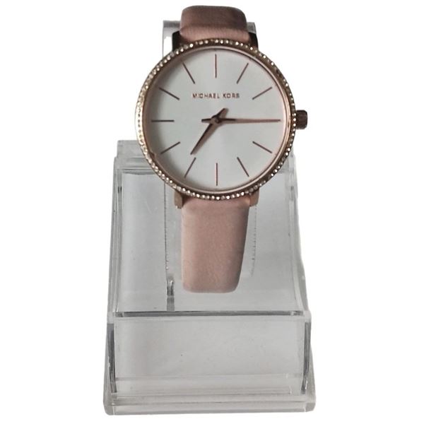 Michael Kors pyper ladies white faced watch.