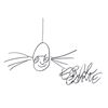 Image 1 : Eric Carle signed The very busy spider drawing.