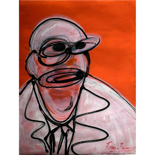 Francis Bacon signed untitled.