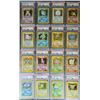 Image 1 : Complete PSA9 Mint Base Set Pokémon Holos - All 16 Including Charizard Unlimited