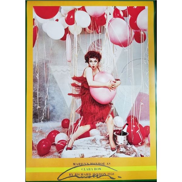 Photographer: Richard Avedon - Marilyn Monroe as Clara Bow in 1958, ca. 1980's.