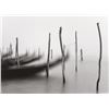 Image 1 : Michael Kenna signed Gondolas I, Venice, Italy, 1980.
