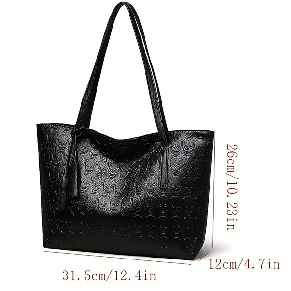 Brand new Goth/Punk skull black Shoulder Bag.