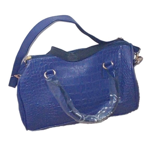 Brand new Indigo quilted PU leaher shoulder bag.