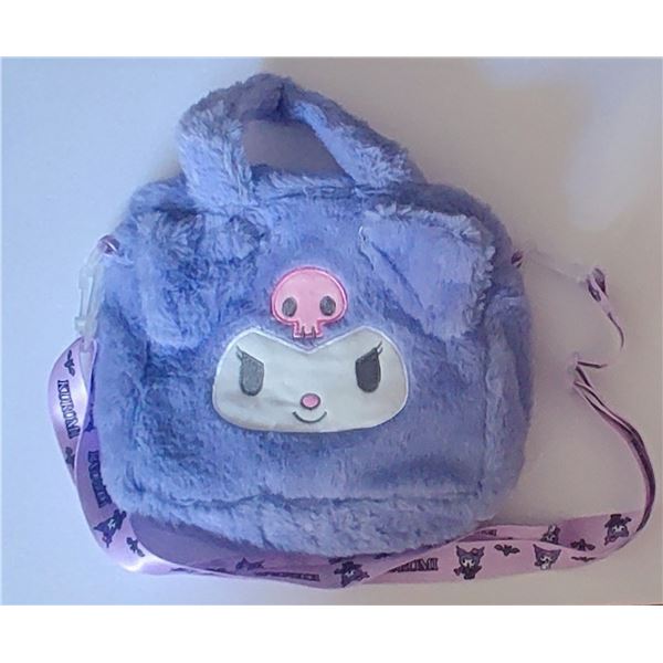 Brand new Sanrio Miniso Kuromi soft fluffy tote bag.