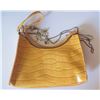 Image 1 : Brand new colourful yellow croc style crossbody with metal detail styling.