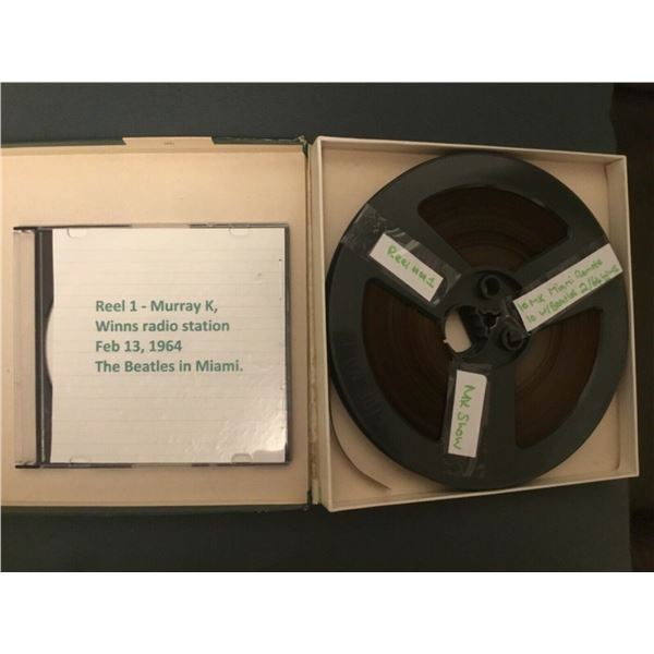 The Beatles Reel to Reel 1 Murray K, Winns radio station. Feb 13, 1964.