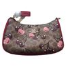 Image 1 : New Coach Teri shoulder brown bag with cherry print - Printed coated canvas with fabric lining.