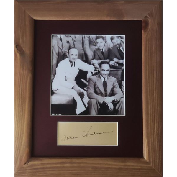 Fletcher Henderson autograph 1897-1952.