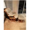 Image 1 : Shermag rocker glider with ottoman