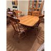 Image 1 : Table 6 chairs  and leaf